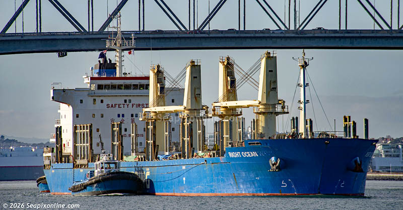 Right Ocean, Cosco Jinggangshan 9418315 ID 14679